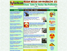 Tablet Screenshot of nuclearno.com